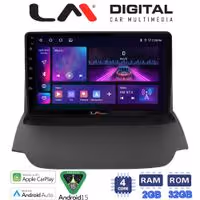 LM Digital - LM ZA4039 GPS Οθόνη OEM Multimedia Αυτοκινήτου για FORD ECOSPORT 2012>2017  (CarPlay/AndroidAuto/BT/GPS/WIFI/GPRS)