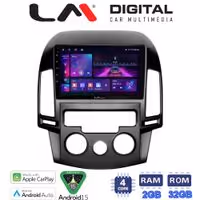 LM Digital - LM ZA4043AC GPS Οθόνη OEM Multimedia Αυτοκινήτου για HYUNDAI i30 2007-2012 (CarPlay/AndroidAuto/BT/GPS/WIFI/GPRS)