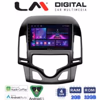 LM Digital - LM ZA4043CL GPS Οθόνη OEM Multimedia Αυτοκινήτου για HYUNDAI i30 2007-2012 (CarPlay/AndroidAuto/BT/GPS/WIFI/GPRS)