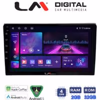 LM Digital - LM ZA4050 GPS Οθόνη OEM Multimedia Αυτοκινήτου για AUDI A4 (8E) 2001>2008 (CarPlay/AndroidAuto/BT/GPS/WIFI/GPRS)