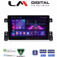 LM Digital - LM ZA4053 GPS Οθόνη OEM Multimedia Αυτοκινήτου για SUZUKI G.VITARA 2005>2015 (CarPlay/AndroidAuto/BT/GPS/WIFI/GPRS)