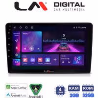 LM Digital - LM ZA4086 GPS Οθόνη OEM Multimedia Αυτοκινήτου για KIA CEED 2009>2012 (CarPlay/AndroidAuto/BT/GPS/WIFI/GPRS)