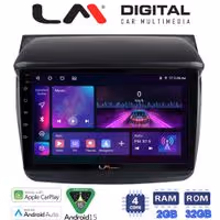 LM Digital - LM ZA4094 GPS Οθόνη OEM Multimedia Αυτοκινήτου για MITSUBISHI L200 2006 > 2014 (CarPlay/AndroidAuto/BT/GPS/WIFI/GPRS)