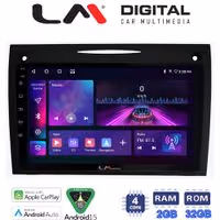 LM Digital - LM ZA4096 GPS Οθόνη OEM Multimedia Αυτοκινήτου για Mercedes SLK (W171) (CarPlay/AndroidAuto/BT/GPS/WIFI/GPRS)