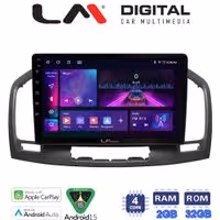 LM Digital - LM ZA4114 GPS Οθόνη OEM Multimedia Αυτοκινήτου για OPEL INSIGNIA 2007-2013 (CarPlay/AndroidAuto/BT/GPS/WIFI/GPRS)