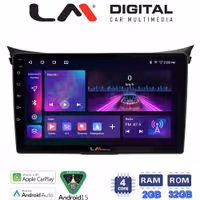 LM Digital - LM ZA4156 GPS Οθόνη OEM Multimedia Αυτοκινήτου για Hyundai i30 2012 > 2017 (CarPlay/AndroidAuto/BT/GPS/WIFI/GPRS)