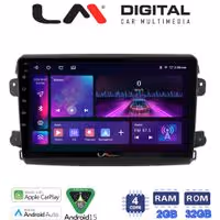 LM Digital - LM ZA4192 GPS Οθόνη OEM Multimedia Αυτοκινήτου για Fiat Ducato 2023 > (CarPlay/AndroidAuto/BT/GPS/WIFI/GPRS)