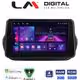 LM Digital - LM ZA4195 GPS Οθόνη OEM Multimedia Αυτοκινήτου για Fiorino, Citroen, Nemo, Bipper (CarPlay/AndroidAuto/BT/GPS/WIFI/GPRS)
