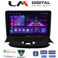 LM Digital - LM ZA4206UP GPS Οθόνη OEM Multimedia Αυτοκινήτου για Peugeot 206 2002 > 2006 (CarPlay/AndroidAuto/BT/GPS/WIFI/GPRS)