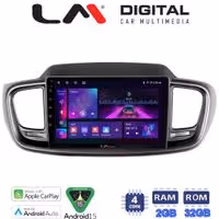 LM Digital - LM ZA4224 GPS Οθόνη OEM Multimedia Αυτοκινήτου για Kia Sorento 2013 > 2020 (CarPlay/AndroidAuto/BT/GPS/WIFI/GPRS)