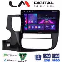 LM Digital - LM ZA4231 GPS Οθόνη OEM Multimedia Αυτοκινήτου για MITSUBISHI OUTLANDER  2013> (CarPlay/AndroidAuto/BT/GPS/WIFI/GPRS)