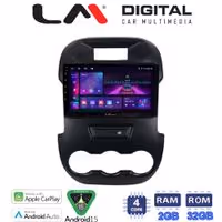 LM Digital - LM ZA4245 GPS Οθόνη OEM Multimedia Αυτοκινήτου για FORD RANGER 2011> 2015 (CarPlay/AndroidAuto/BT/GPS/WIFI/GPRS)