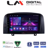 LM Digital - LM ZA4247 GPS Οθόνη OEM Multimedia Αυτοκινήτου για Hyundai Sonata 2006 > 2009 (CarPlay/AndroidAuto/BT/GPS/WIFI/GPRS)