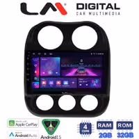 LM Digital - LM ZA4252 GPS Οθόνη OEM Multimedia Αυτοκινήτου για JEEP COMPASS 2011>2016 (CarPlay/AndroidAuto/BT/GPS/WIFI/GPRS)