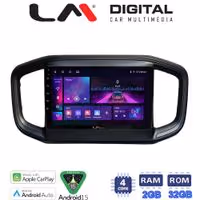 LM Digital - LM ZA4259 GPS Οθόνη OEM Multimedia Αυτοκινήτου για Fiat Strada 2021> (CarPlay/AndroidAuto/BT/GPS/WIFI/GPRS)