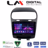 LM Digital - LM ZA4261 GPS Οθόνη OEM Multimedia Αυτοκινήτου για Fiat Freemont 2008> (CarPlay/AndroidAuto/BT/GPS/WIFI/GPRS)
