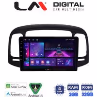 LM Digital - LM ZA4269 GPS Οθόνη OEM Multimedia Αυτοκινήτου για Hyundai Accent 2006 > 2012 (CarPlay/AndroidAuto/BT/GPS/WIFI/GPRS)