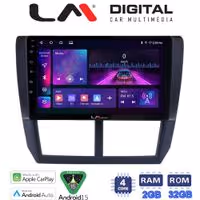 LM Digital - LM ZA4272 GPS Οθόνη OEM Multimedia Αυτοκινήτου για SUBARU IMPREZA-FORESTER 2009>2012 (CarPlay/AndroidAuto/BT/GPS/WIFI/GPRS)