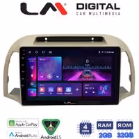 LM Digital - LM ZA4300 GPS Οθόνη OEM Multimedia Αυτοκινήτου για NISSAN MICRA 2002>2007 (CarPlay/AndroidAuto/BT/GPS/WIFI/GPRS)