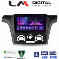 LM Digital - LM ZA4302 GPS Οθόνη OEM Multimedia Αυτοκινήτου για MITSUBISHI OUTLANDER 2001 > 2006 (CarPlay/AndroidAuto/BT/GPS/WIFI/GPRS)