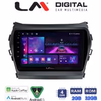 LM Digital - LM ZA4309 GPS Οθόνη OEM Multimedia Αυτοκινήτου για HY SANTA FE 2013 > 2017
HY IX45 (CarPlay/AndroidAuto/BT/GPS/WIFI/GPRS)