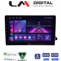 LM Digital - LM ZA4310 GPS Οθόνη OEM Multimedia Αυτοκινήτου για AUDI A4 2008 > 2013  (CarPlay/AndroidAuto/BT/GPS/WIFI/GPRS)