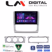 LM Digital - LM ZA4329 GPS Οθόνη OEM Multimedia Αυτοκινήτου για FORD FOCUS 2004>2012 (CarPlay/AndroidAuto/BT/GPS/WIFI/GPRS)
