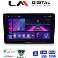 LM Digital - LM ZA4331 GPS Οθόνη OEM Multimedia Αυτοκινήτου για CITROEN BERLINGO - PEUGEOT PARTNER 2008>2018  (CarPlay/AndroidAuto/BT/GPS/WIFI/GPRS)