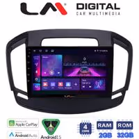 LM Digital - LM ZA4338 GPS Οθόνη OEM Multimedia Αυτοκινήτου για OPEL INSIGNIA  2014> (CarPlay/AndroidAuto/BT/GPS/WIFI/GPRS)