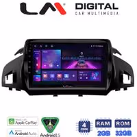 LM Digital - LM ZA4362 GPS Οθόνη OEM Multimedia Αυτοκινήτου για FORD KUGA 2013> & C-MAX 2011> (CarPlay/AndroidAuto/BT/GPS/WIFI/GPRS)