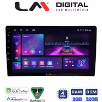 LM Digital - LM ZA4365 GPS Οθόνη OEM Multimedia Αυτοκινήτου για Ford Transit Custom 2013 > 2019 (CarPlay/AndroidAuto/BT/GPS/WIFI/GPRS)