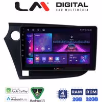 LM Digital - LM ZA4381 GPS Οθόνη OEM Multimedia Αυτοκινήτου για HONDA INSIGHT 2009>2014 (CarPlay/AndroidAuto/BT/GPS/WIFI/GPRS)