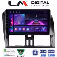 LM Digital - LM ZA4390 GPS Οθόνη OEM Multimedia Αυτοκινήτου για VOLVO XC60 2009-2017 (CarPlay/AndroidAuto/BT/GPS/WIFI/GPRS)