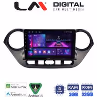 LM Digital - LM ZA4406 GPS Οθόνη OEM Multimedia Αυτοκινήτου για Hyundai i10 2014> (CarPlay/AndroidAuto/BT/GPS/WIFI/GPRS)