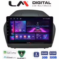 LM Digital - LM ZA4414 GPS Οθόνη OEM Multimedia Αυτοκινήτου για HYUNDAI IX35 2009>2015  (CarPlay/AndroidAuto/BT/GPS/WIFI/GPRS)