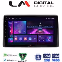 LM Digital - LM ZA4434 GPS Οθόνη OEM Multimedia Αυτοκινήτου για DACIA DUSTER 2019> (CarPlay/AndroidAuto/BT/GPS/WIFI/GPRS)
