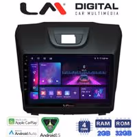 LM Digital - LM ZA4435 GPS Οθόνη OEM Multimedia Αυτοκινήτου για ISUZU DMAX 2012> (CarPlay/AndroidAuto/BT/GPS/WIFI/GPRS)