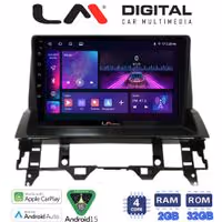 LM Digital - LM ZA4437 GPS Οθόνη OEM Multimedia Αυτοκινήτου για MAZDA 6 2002 > 2005 (CarPlay/AndroidAuto/BT/GPS/WIFI/GPRS)