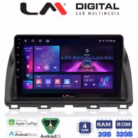 LM Digital - LM ZA4438 GPS Οθόνη OEM Multimedia Αυτοκινήτου για MAZDA CX5 2013>2017  (CarPlay/AndroidAuto/BT/GPS/WIFI/GPRS)