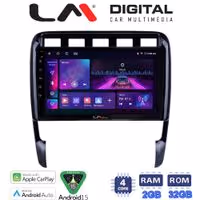 LM Digital - LM ZA4443 GPS Οθόνη OEM Multimedia Αυτοκινήτου για PORSCHE CAYENNE 2002>2011 (CarPlay/AndroidAuto/BT/GPS/WIFI/GPRS)