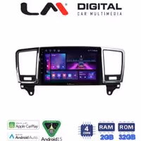 LM Digital - LM ZA4447 GPS Οθόνη OEM Multimedia Αυτοκινήτου για Mercedes ML 2012 (CarPlay/AndroidAuto/BT/GPS/WIFI/GPRS)