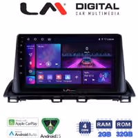 LM Digital - LM ZA4461 GPS Οθόνη OEM Multimedia Αυτοκινήτου για Mazda 3 2014 >  (CarPlay/AndroidAuto/BT/GPS/WIFI/GPRS)