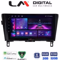 LM Digital - LM ZA4473 GPS Οθόνη OEM Multimedia Αυτοκινήτου για NISSAN QASHQAI & XTRAIL 2014> (CarPlay/AndroidAuto/BT/GPS/WIFI/GPRS)