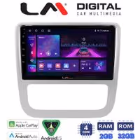 LM Digital - LM ZA4489 GPS Οθόνη OEM Multimedia Αυτοκινήτου για VW Scirocco & Eos 2008 > 2013 (CarPlay/AndroidAuto/BT/GPS/WIFI/GPRS)