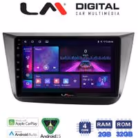 LM Digital - LM ZA4490 GPS Οθόνη OEM Multimedia Αυτοκινήτου για Seat Altea 2004 > 2015 (CarPlay/AndroidAuto/BT/GPS/WIFI/GPRS)