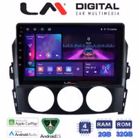 LM Digital - LM ZA4530 GPS Οθόνη OEM Multimedia Αυτοκινήτου για Mazda MX5 2005 > 2015 (CarPlay/AndroidAuto/BT/GPS/WIFI/GPRS)