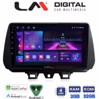 LM Digital - LM ZA4555 GPS Οθόνη OEM Multimedia Αυτοκινήτου για Hyundai Tucson 2019 > 2020 (CarPlay/AndroidAuto/BT/GPS/WIFI/GPRS)