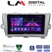 LM Digital - LM ZA4561 GPS Οθόνη OEM Multimedia Αυτοκινήτου για TOYOTA PRIUS 2009>2016 (CarPlay/AndroidAuto/BT/GPS/WIFI/GPRS)