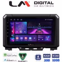 LM Digital - LM ZA4570 GPS Οθόνη OEM Multimedia Αυτοκινήτου για SUZUKI JIMNY 2018> (CarPlay/AndroidAuto/BT/GPS/WIFI/GPRS)