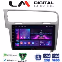 LM Digital - LM ZA4591 GPS Οθόνη OEM Multimedia Αυτοκινήτου για VW GOLF7 (CarPlay/AndroidAuto/BT/GPS/WIFI/GPRS)